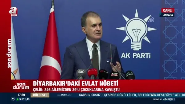 AK Parti Sözcüsü Ömer Çelik'ten terörle mücadele açıklaması | Video
