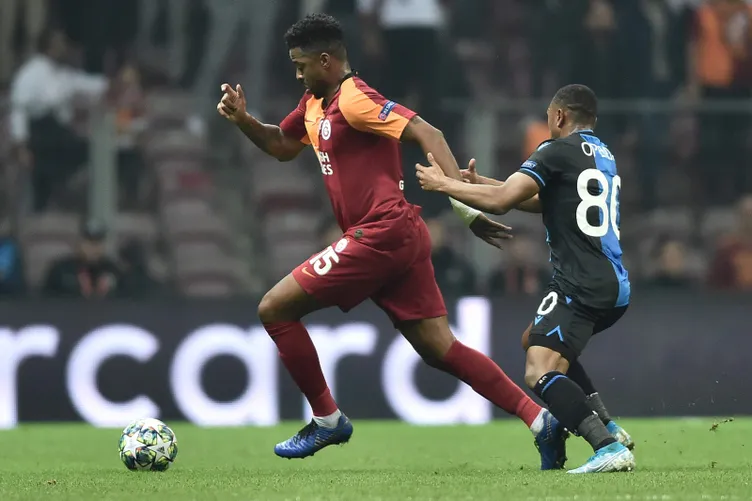 Galatasaray - Club Brugge maçından kareler