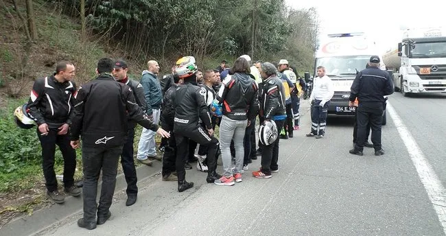 TEM otoyolunda motor kazası: 1 ölü, 2 yaralı - En Son Haber
