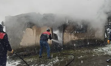 Giresun'da çıkan yangında yaşlı adam hayatını kaybetti #giresun