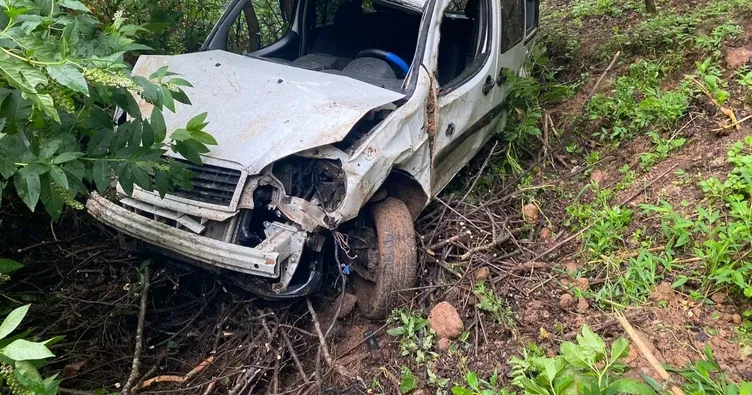 Giresun’da feci kaza: 1 ölü, 1 yaralı