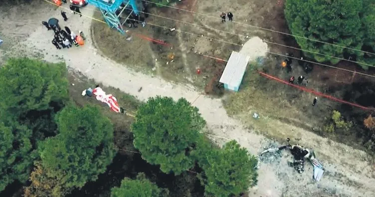 Bursa’da eğitim uçağı düştü 2 ölü