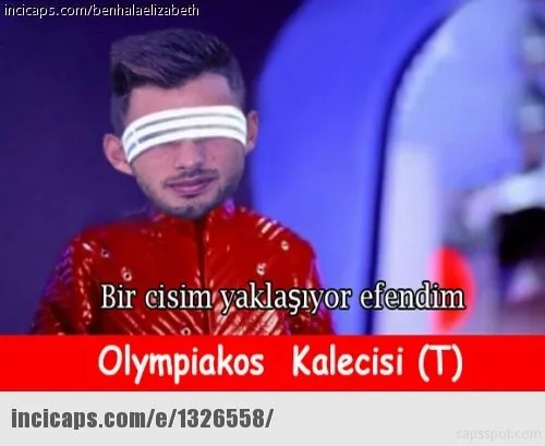 Beşiktaş - Olympiakos maçı capsleri