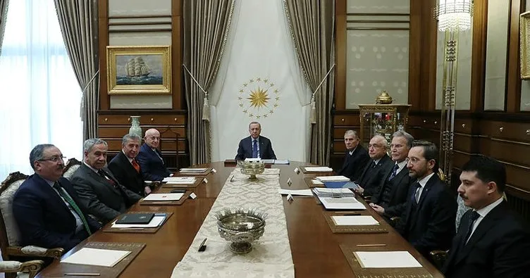 Cumhurbaşkanı Erdoğan, YİK toplantısına başkanlık etti