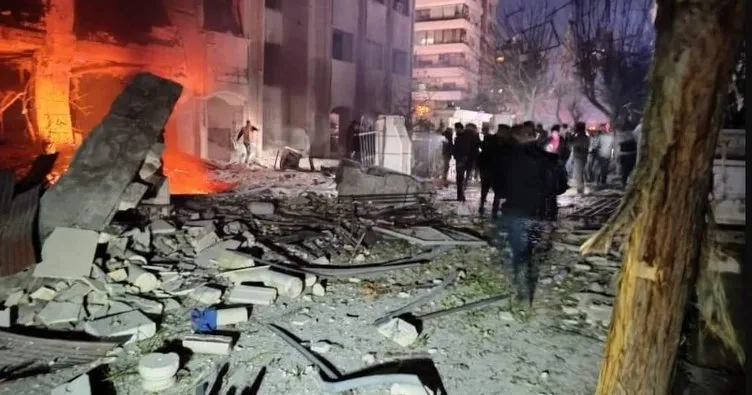 SON DAKİKA | İsrail Şam’da İran karargahını vurdu! Çok sayıda ölü var