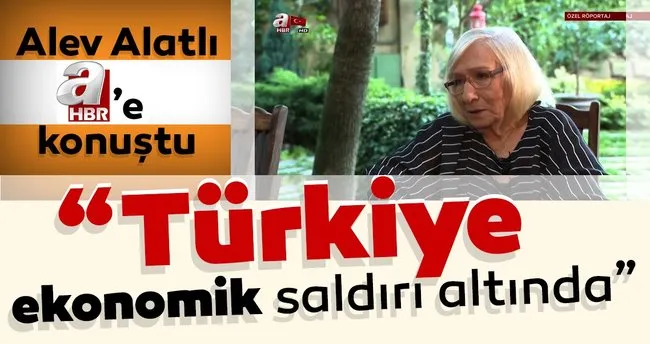 Alev Alatli A Haber E Konustu Son Dakika Haberler