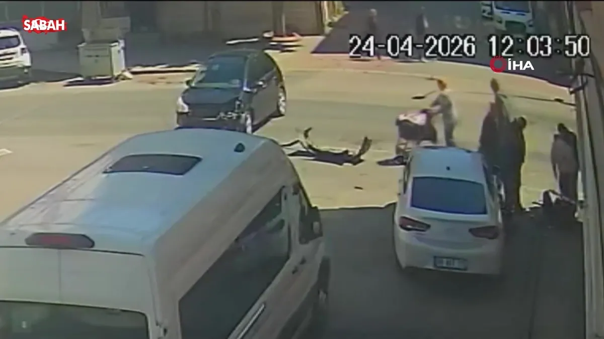 Çorlu’da otomobille çarpışan motosikletlinin savrularak yaralandığı kaza kamerada | Video videosunu izle Çorlu’da otomobille çarpışan motosikletlinin savrularak yaralandığı kaza kamerada | Video videosunu izle