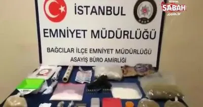 İstanbul’da uyuşturucu operasyonu! Tam 3 kilogram | Video