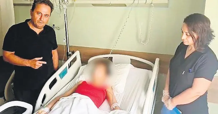 Midesinden 2 kilo kıl yumağı çıktı