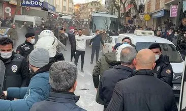 Son dakika: Gaziosmanpaşa’da pazar yeri gerginliği! Polis müdahale etti