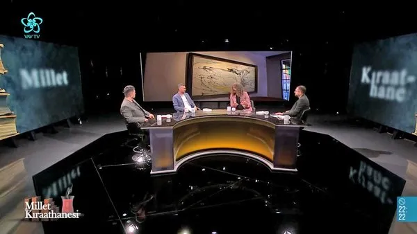 'Millet Kıraathanesi' programı VAV TV 19 Temmuz 2021 Pazartesi yayını 'Çağdaş sanat üzerine'