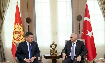 Başbakan Yıldırım Kırgız Cumhurbaşkanı’yla görüştü