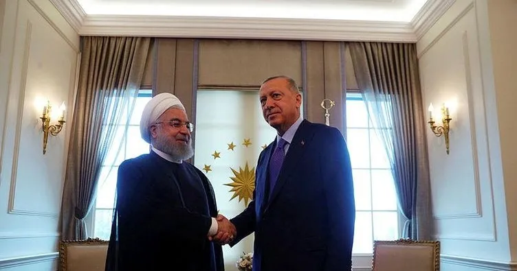 Başkan Erdoğan, İran Cumhurbaşkanı Hasan Ruhani ile telefonda görüştü