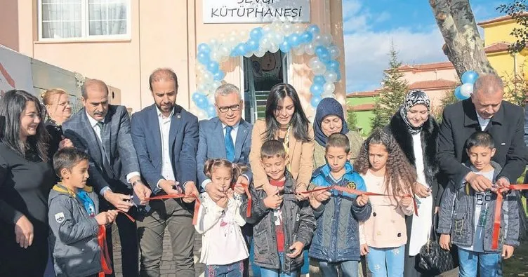 Sevgi kütüphanesi Niğde’de açıldı