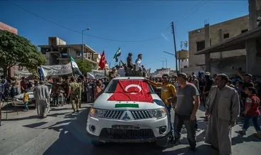 Cerablus’ta YPG/PKK protesto edildi