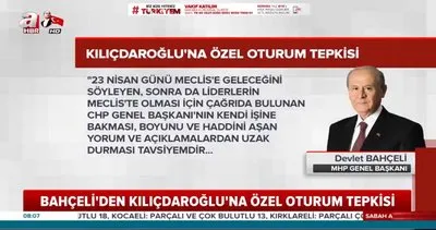 Kılıçdaroğlu’na Özel Oturum Tepkisi!