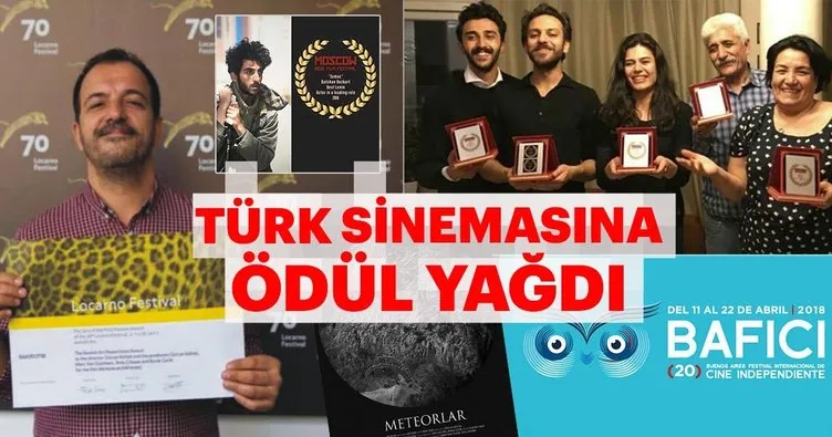 Türk sinemasına ödül yağdı