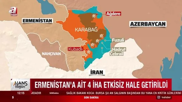 Son Dakika: Azerbaycan Ermesnitan cephe hattından flaş görüntüler... 100'ü aşkın bölge işgalden kurtarıldı | Video