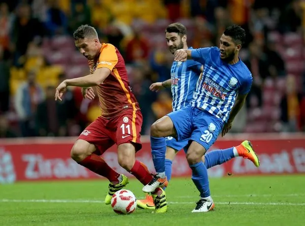 Galatasaray Dersimspor maçından kareler