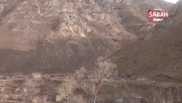 Ermenistan işgalinden kurtarılan İmambinesi köyü görüntülendi | Video