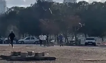 Adana'da dehşet anları kamerada: Önce sopa ve tekme ardından bıçak! #adana
