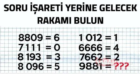 Sosyal medyayı kasıp kavuran zeka testi