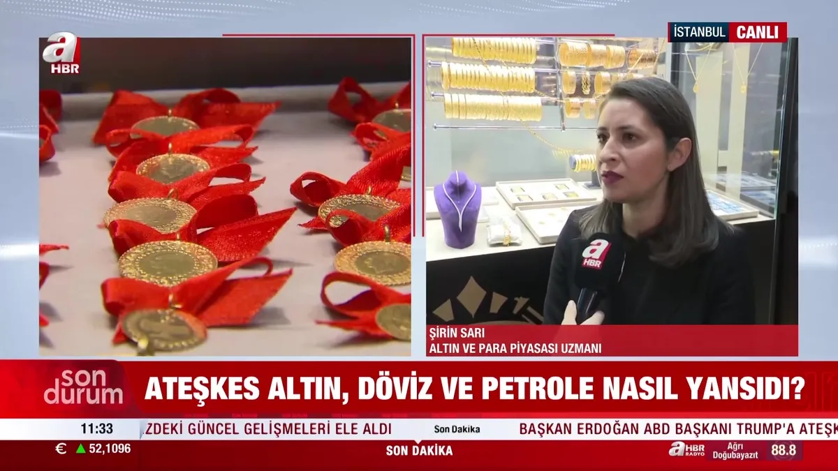 Piyasaların gözü kırılgan ateşkeste! Ateşkes altın, döviz ve petrole nasıl yansıdı? | Video videosunu izle Piyasaların gözü kırılgan ateşkeste! Ateşkes altın, döviz ve petrole nasıl yansıdı? | Video videosunu izle