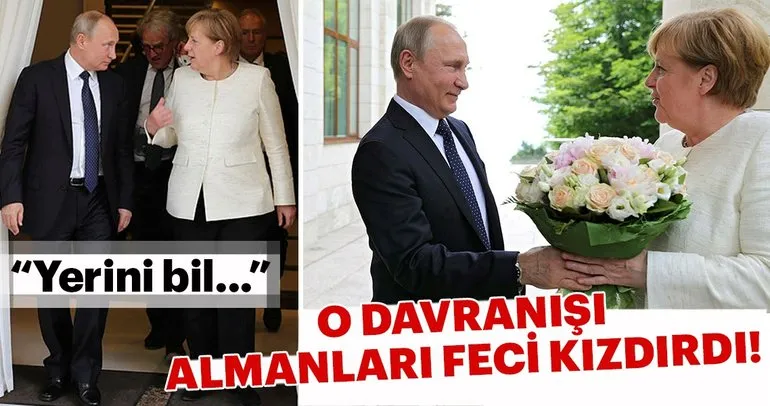 Putin, Alman basınını kızdırdı!