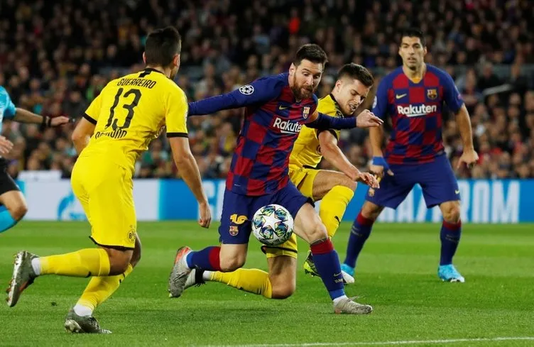 Lionel Messi, bir kez daha Şampiyonlar Ligi tarihine geçti! Borussia Dortmund'a attığı golle...