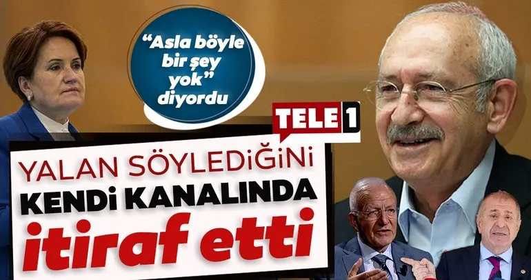 Kılıçdaroğlu’nun yalanı kendi kanalına verdiği röportajında ortaya çıktı