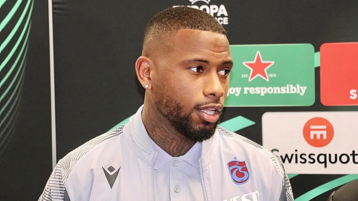 Trabzonspor'dan Denswil açıklaması: Kas yaralanması tespit edildi