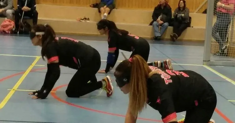 Goalball Kadın Milli Takımı, İsveç’te durdurulamıyor