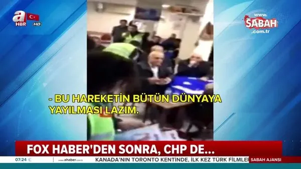 FOX TV ve CHP'lilerin vatandaşları sokağa çağırmasının ardından 'Sarı Yelekli' provokatörler CHP broşürü dağıtmaya başladı!