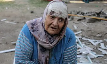 Gazze’de göçe zorlanan yaşlı kadın İsrail zulmünü anlattı