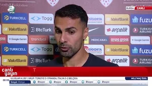 TIKLA İZLE | Zeki Çelik’ten İtalya maçı sonrası itiraf!