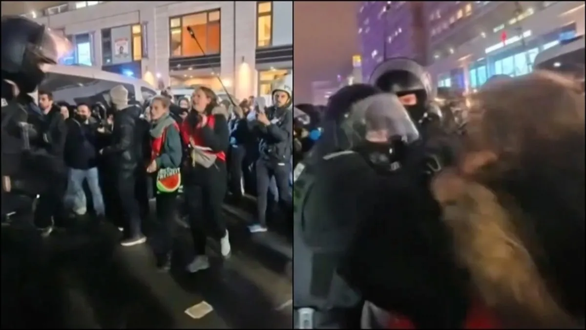 Alman polisinden Filistin destekçisi milletvekiline yumruklu saldırı! Skandal görüntüler büyük tepki çekti