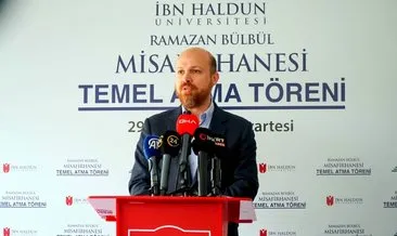 İbn Haldun Üniversitesi Ramazan Bülbül Misafirhanesi’nin temeli atıldı