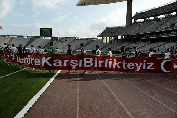 Beşiktaş-Medipol Başakşehir maçından kareler