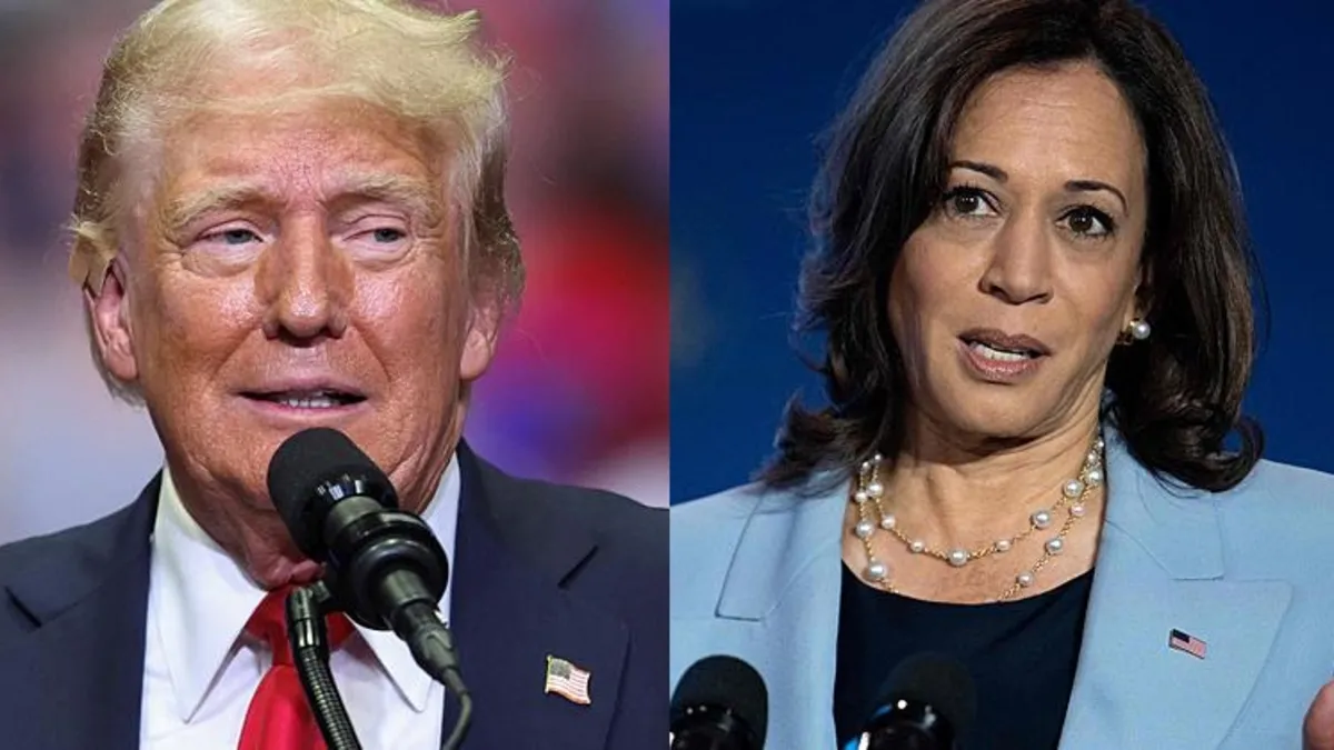 Son anket açıklandı: Trump ile Harris arasındaki fark 1 puan Son anket açıklandı: Trump ile Harris arasındaki fark 1 puan
