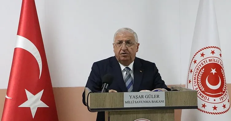 Milli Savunma Bakanı Yaşar Güler’den terörle mücadele açıklaması: Başarılı operasyonlarla terör örgütünün belini kırdık
