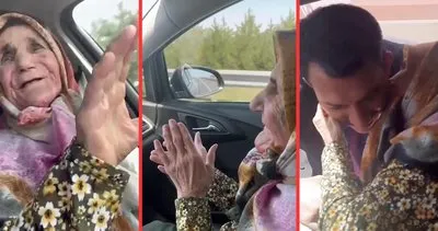 Huzurevinde kalan 74 yaşındaki Atike Nine’nin o hayali gerçekleşti!