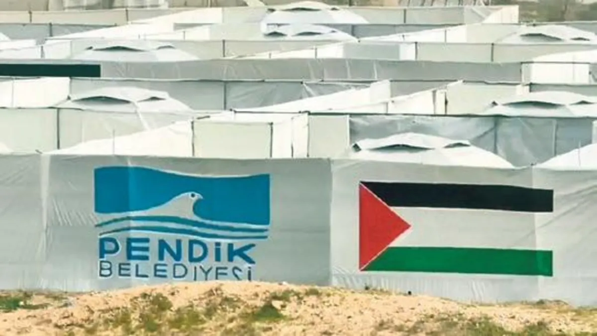 Türkiye’nin yardım eli Gazze’de