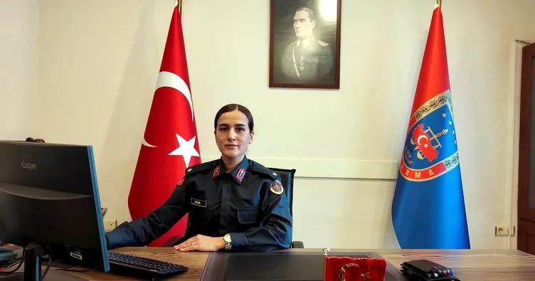 Teğmen İmran Uğur çocukluğunda hayal etti! İstanbul’un ilk Jandarma Karakol Komutanı oldu