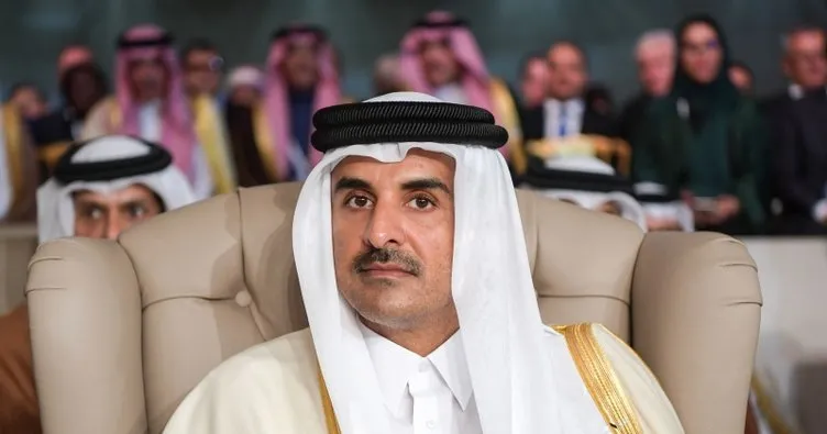 Katar Emiri ABD’li heyetle görüştü
