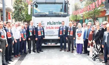 Trabzon’dan yardım TIR’ları gönderildi #trabzon