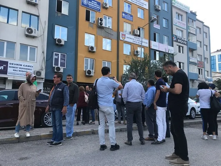 Son dakika: İstanbul'da deprem paniği! İşte ilk kareler...