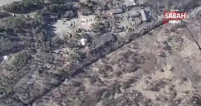 Ukrayna ordusu Rus hedeflerini havadan vurdu | Video