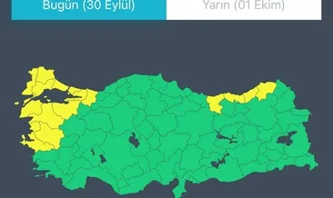 İçişleri Bakanlığı uyardı: O illerimizde sağanak alarmı!