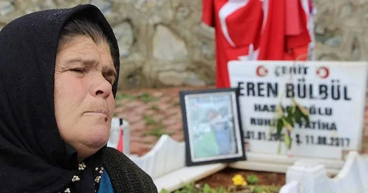 Eren Bülbül’ün annesinden Ekrem İmamoğlu’na protesto