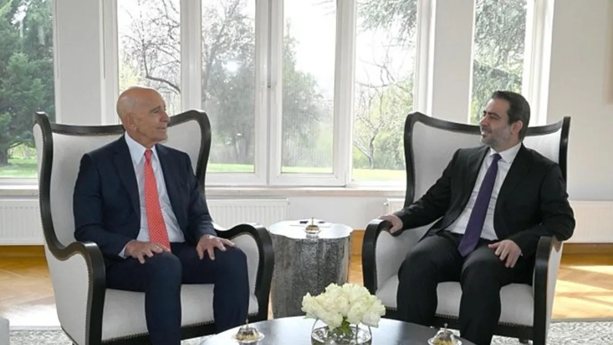 Tom Barrack ile Suriye Dışişleri Bakanı bir araya geldi!